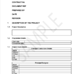 kitchen fitting method statement template