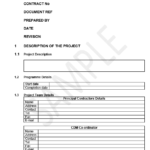 plumbing method statement template